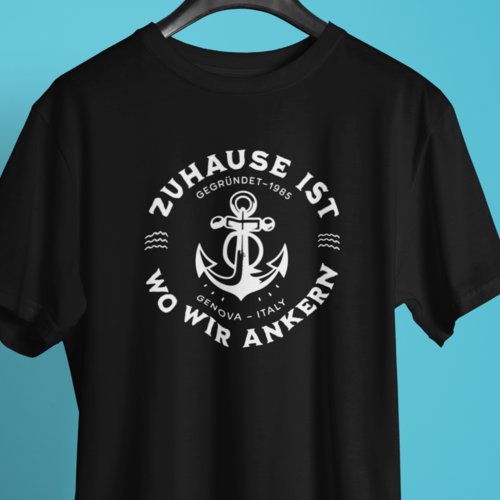 Zuhause ist Herren T-Shirt