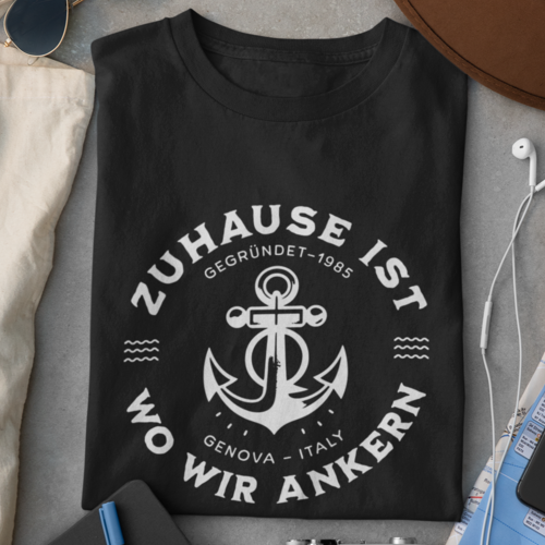 Zuhause ist Herren T-Shirt