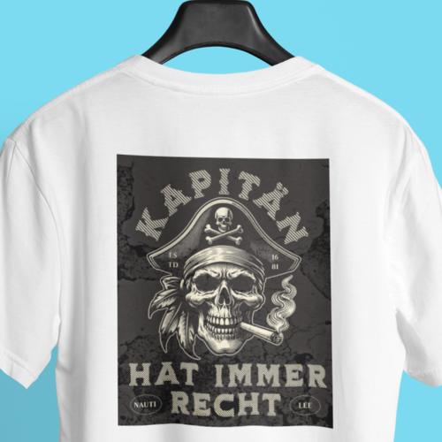 Kapitän hat immer Recht Herren - Herren Shirt