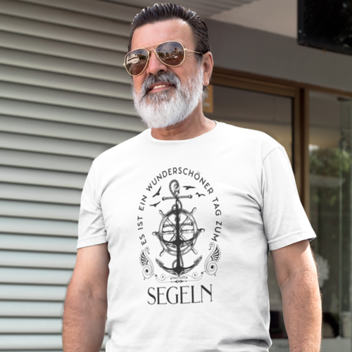 Es ist ein wunderschöner Tag zum Segeln Herren T-Shirt