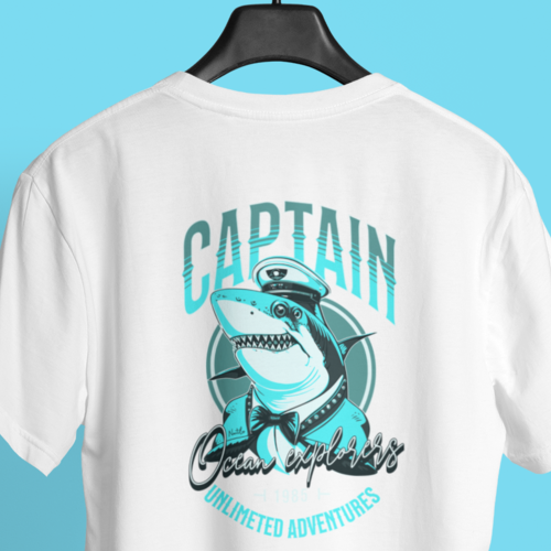 CAPTAIN HAI Herren T-Shirt