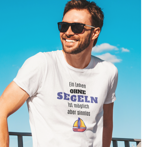 Ein Leben ohne Segeln Herren T-Shirt