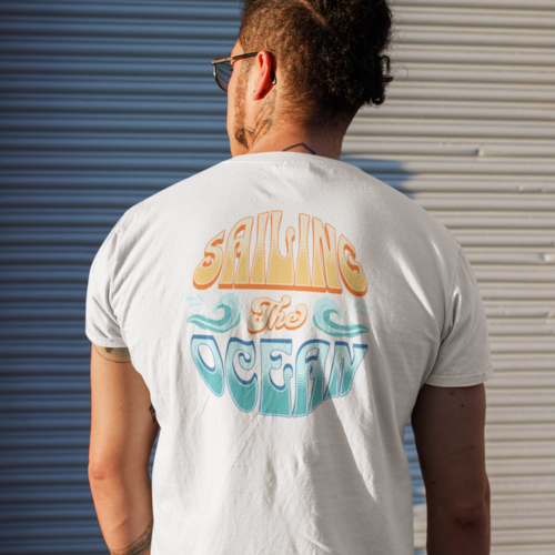 Sailing the sun Herren T-Shirt