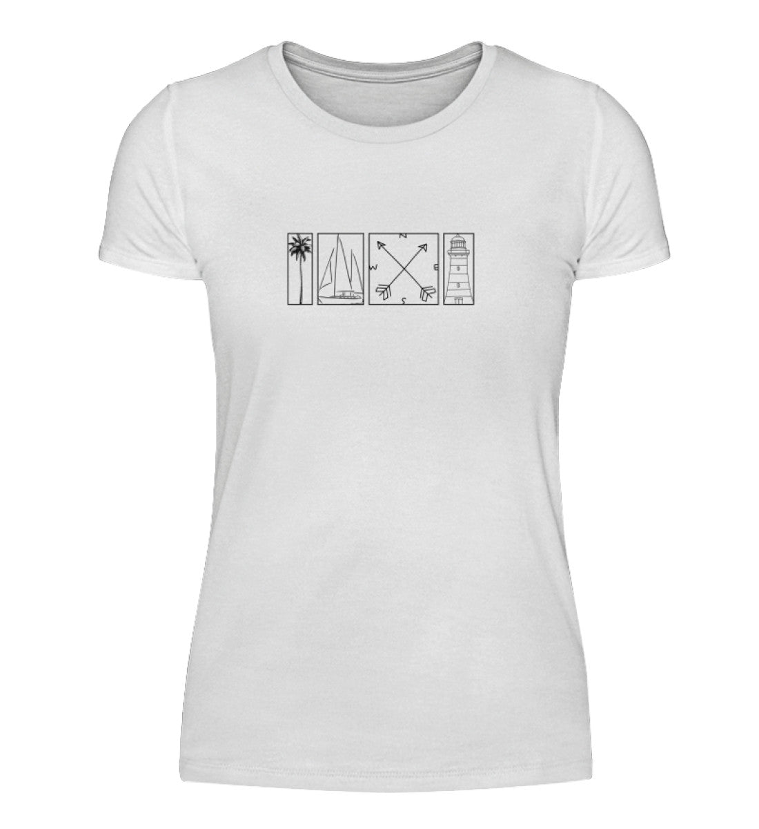 4 Elemente - Damen T-Shirt