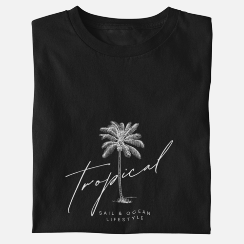 Tropical Damen RollUp Shirt