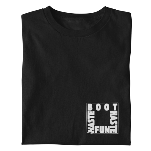 HASTE BOOT HASTE FUN  - Herren Shirt