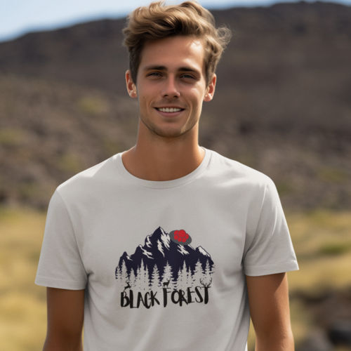 BLACK FOREST Bommelhut  - Herren Premiumshirt