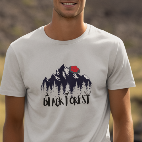 BLACK FOREST Bommelhut  - Herren Premiumshirt