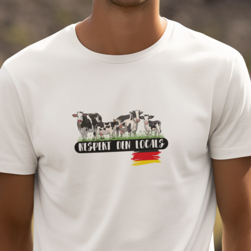 Respekt den Locals  Deutschland  - Herren Premiumshirt