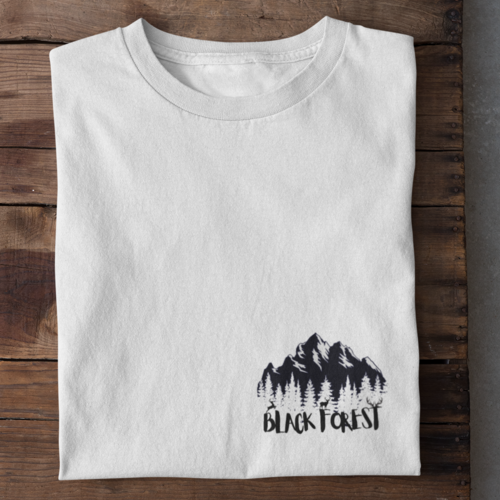 Brusttaschen Motiv BLACK FOREST  - Herren Premiumshirt