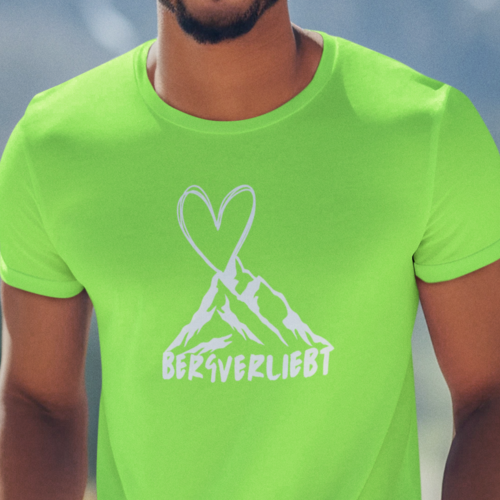 BERGVERLIEBT  - Herren Premiumshirt