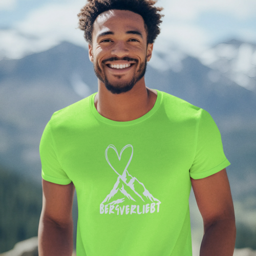 BERGVERLIEBT  - Herren Premiumshirt