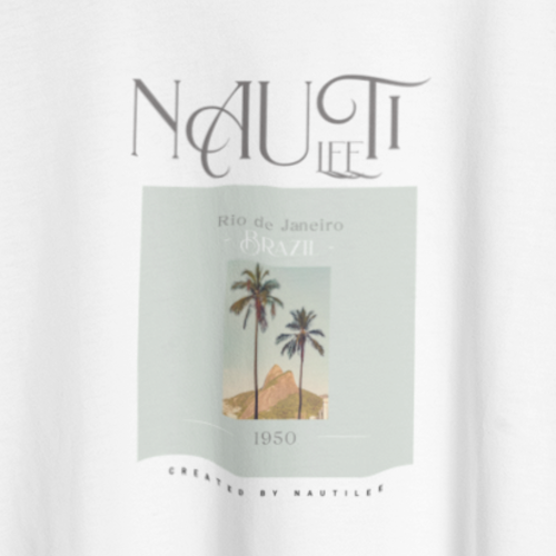 NautiLee Palmen  - Damen T-Shirt