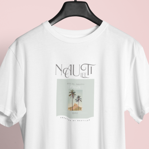 NautiLee Palmen  - Damen T-Shirt