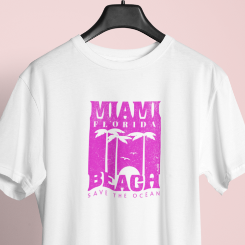 MIAMI Beach Damen  T-Shirt