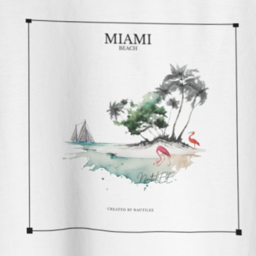 MIAMI Flamingo Herren T-Shirt