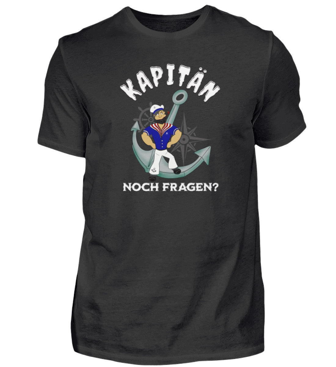 Kapitän noch Fragen Herren  - Herren Shirt