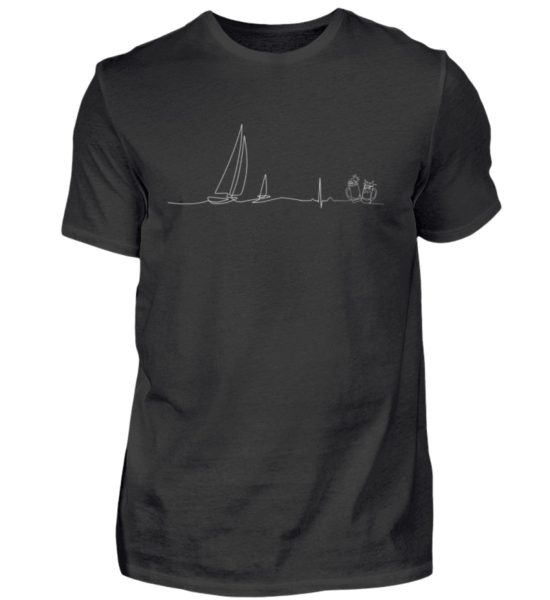 Segel & Bier EKG Herren T-Shirt