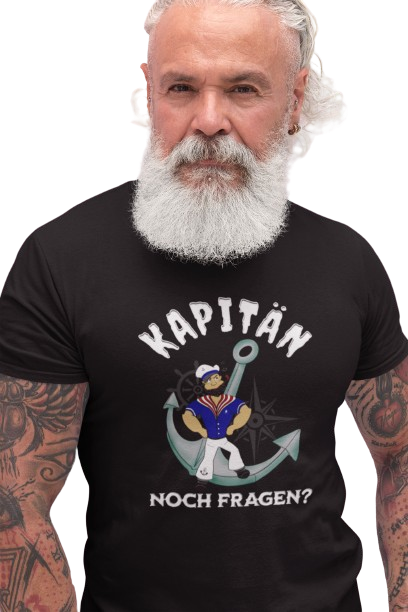 Kapitän noch Fragen Herren  - Herren Shirt